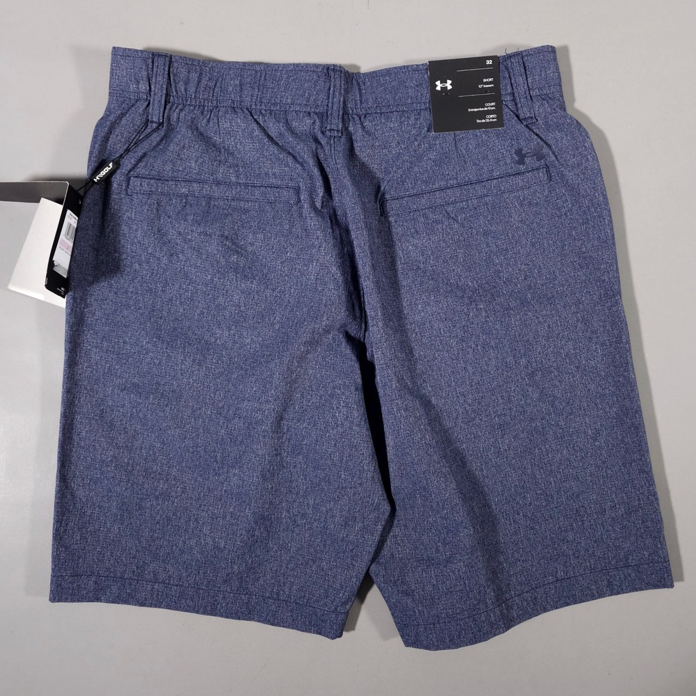 Under Armour Golf Vented Shorts Mens 32 Navy UA Storm Water Repellent 1377359 - Picture 8 of 8